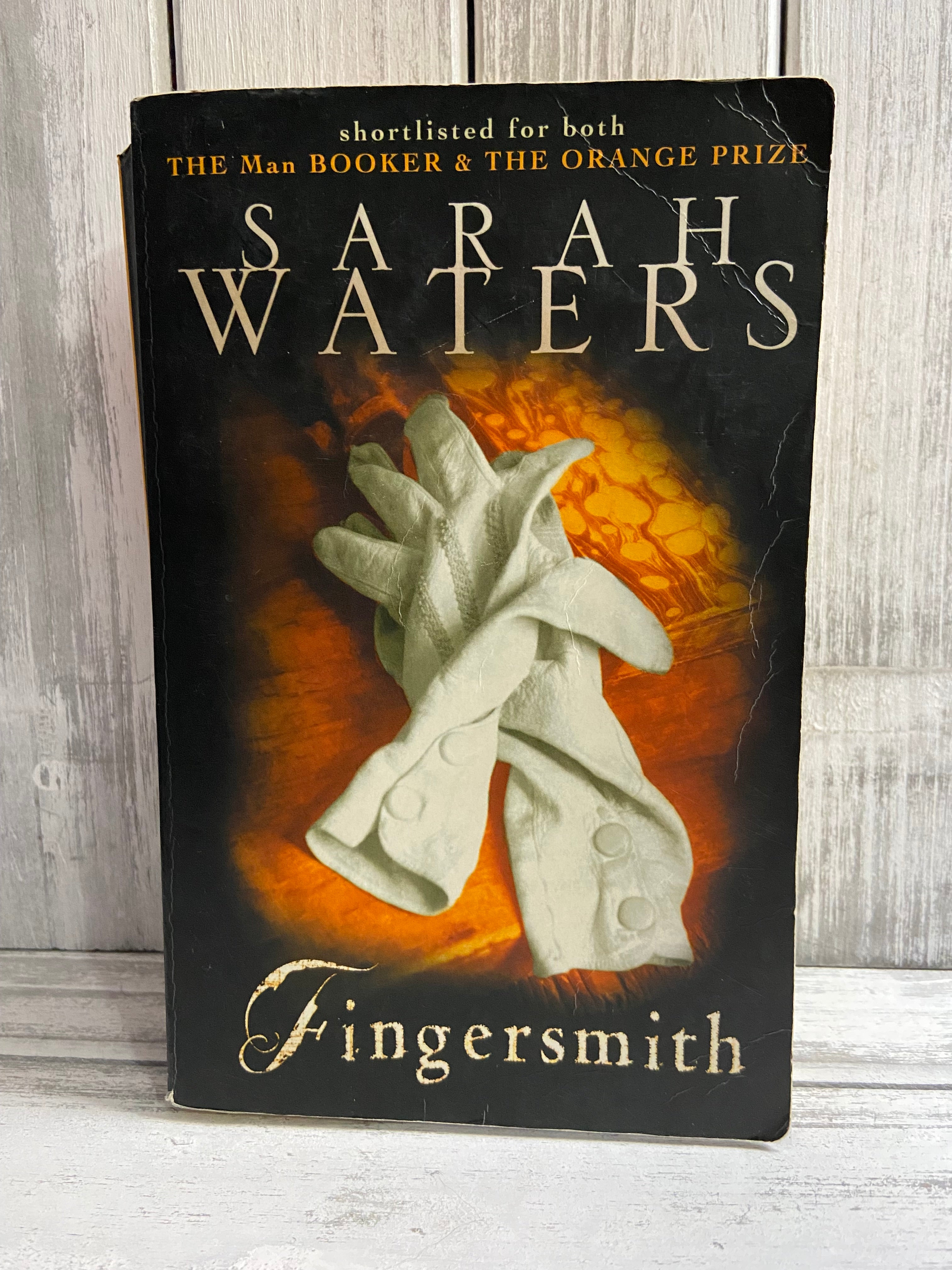 Novel　Used　–　Sarah　Waters　Realms　Bookshop　Fingersmith　by