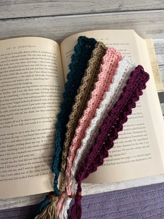 Handmade Lacy Bookmarks